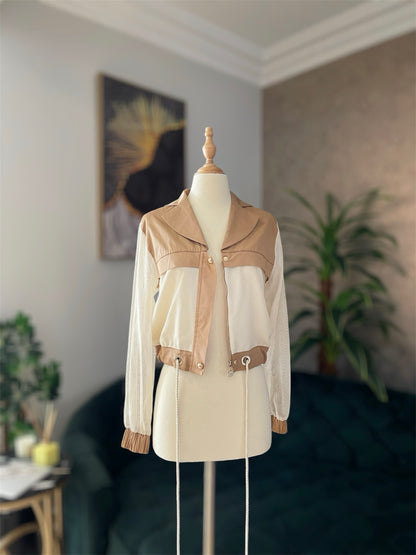 Jacket Beige Élégante