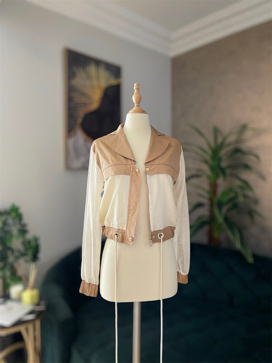 Jacket Beige Élégante